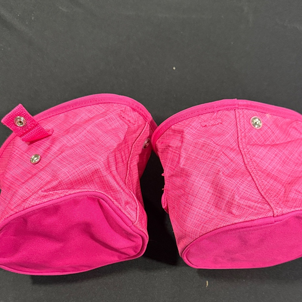 2 Thirty One Pink Fabric Pouches